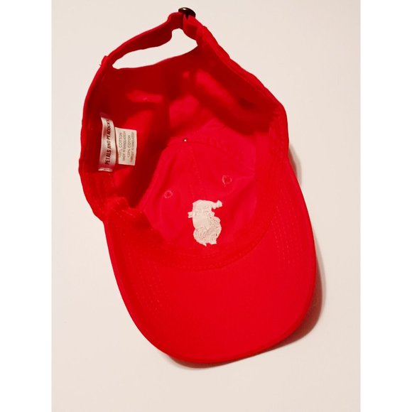 Petal and Peacocks Red Rooster Make It Hot Sriracha Hat OSFM ADJUSTABLE - Picture 9 of 10